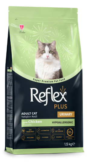 Reflex Plus Urinary Tavuklu Yetişkin Kedi Maması 1,5 kg