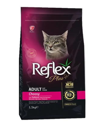 Reflex Plus Adult Choosy Somonlu Yetişkin Kedi Maması 1.5 Kg