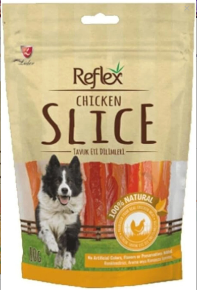 Reflex Yumusak Tavuk Dilimi Köpek Ödül Mamasi 80 G