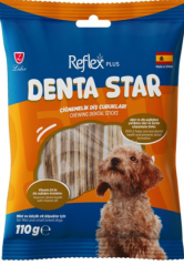 Reflex Plus Dentastar / Çiğnemelik Diş Çubukları Mini ve Küçük Irk Yetişkin Köpek Ödül Maması 110GR