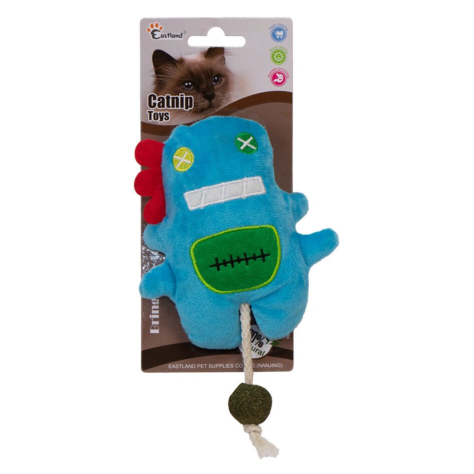 Eastland Catnipli Peluş Mavi Canavar 18cm