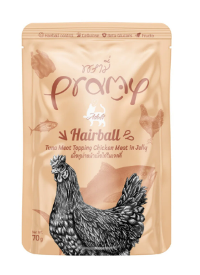Pramy Jöle içinde Ton Balıklı ve Tavuklu Yetişkin Kedi Yaş Maması 70gr