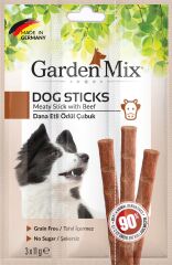 Gardenmix Dana Etli Köpek Stick Ödül 3*11g 20‘li