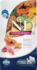 ND Tropical Selection Kuzu ve Meyveli Orta ve Büyük Irk Köpek Maması 2 Kg