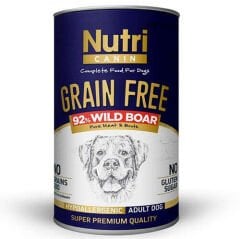 Nutri Canin Grain Free Tahılsız Yaban Domuzu Köpek Konservesi 400 Gr