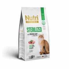 Nutri Feline Kuzulu Tahılsız Kısırlaştırılmış Kedi Maması 10kg