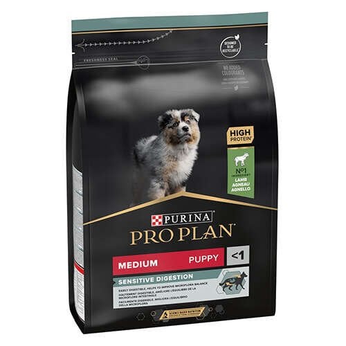Pro Plan Medium Puppy Kuzu Hassas Sindirim Yavru Köpek Maması 3 Kg