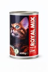 Royal Mix Kuzulu Yetişkin Kedi Konservesi 400 gr Premium Yaş Kedi Maması
