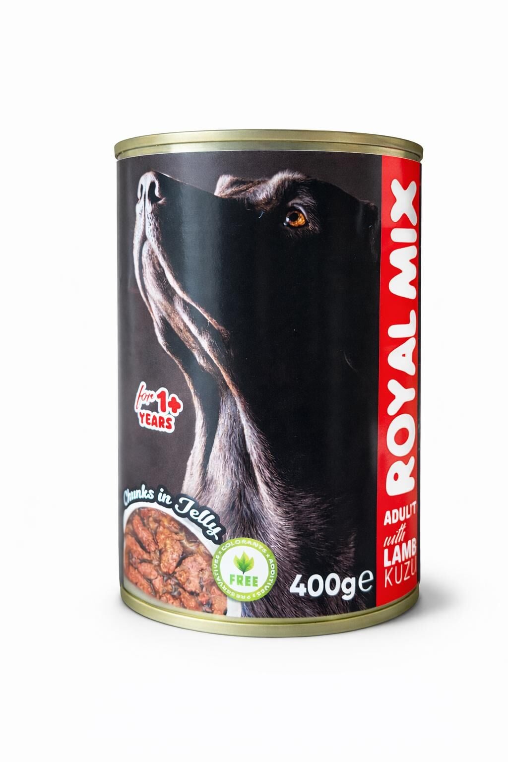 Royal Mix Kuzulu Yetişkin Köpek Konservesi 400 gr Premium Yaş Köpek Maması